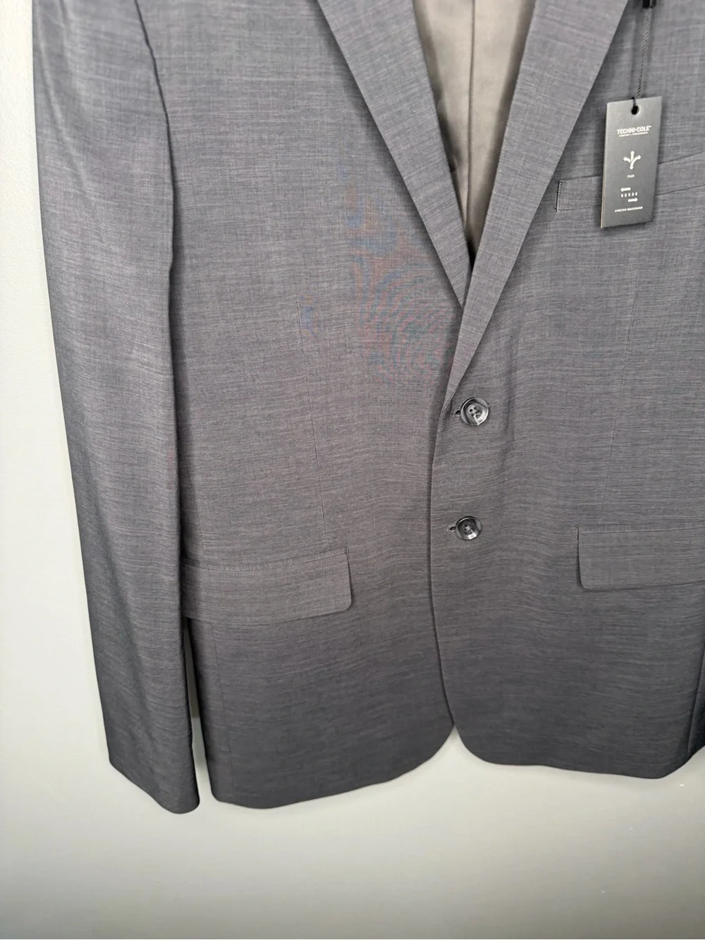 NWT Kenneth Cole Reaction Modern Fit Notch Lapel Suit Separate Jacket